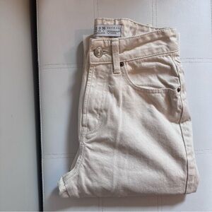 Primark denim jeans in cream/white